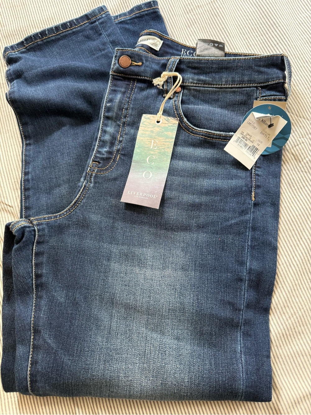Liverpool Women’s Dark Blue Stretch Jeans 14